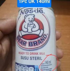 1 pc susu bear brand ukuran 140ml susu beruang uk140ml ex jauh 1 tahun