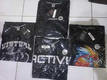 Product Review of KAOS T-SHIRT DEWASA  MOTIF CABUT LENGAN PENDEK HITAM PAKET HEMAT 4PCS DAN 6PCS PROMO SATUAN from A**t 1