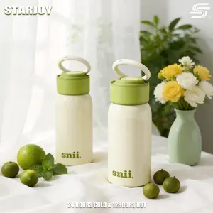 STARJOY (15oz/450ml) Mug Kopi Stainless Steel 316L | Vacuum Insulated Tumbler Kapasitas Besar | Tahan Panas & Dingin | Dengan Saringan Teh | Portable termos air 24 jam antitumpah klasik termos vakum