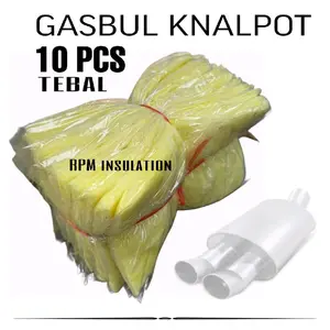 Gasbul Predam Suara Gesbul Racing Tahan Panas Bahan Kavlar Gespul Kuning Gaspul Knalpot Peredam