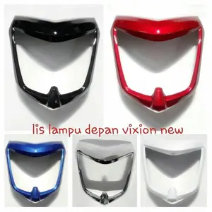 List Cover Lampu New Vixion Lighting Nvl 2013 2014 Kedok Lampu Topeng Vixion Batok Lampu Vixion