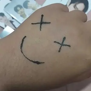 【1000 Pola】Henna Tato Halal Tahan Lama Bisa Custom Henna Tatto Kit 4 Warna Tersedia / Warna ekstrak tumbuhan alami murni