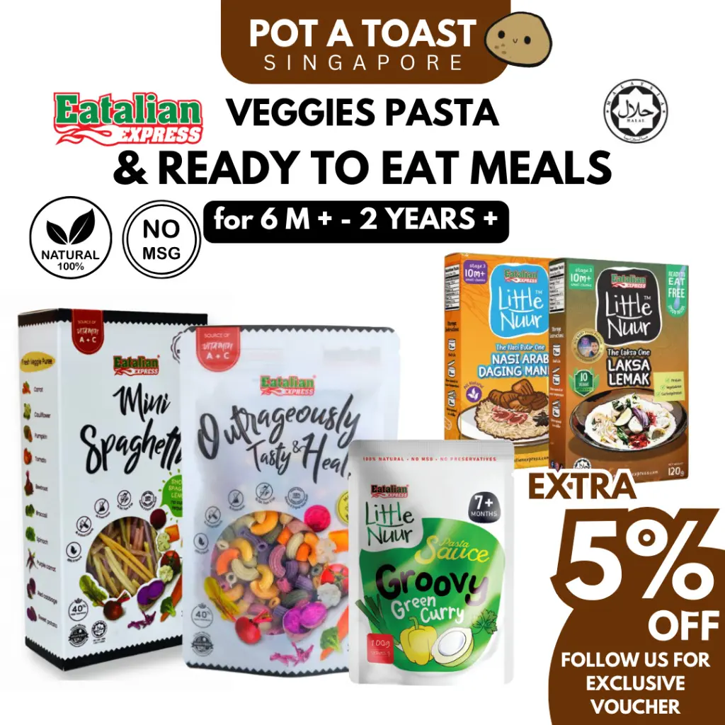 HALAL Little Nuur Eatalian Express Baby Toddler Food | Healthy & Natural Food