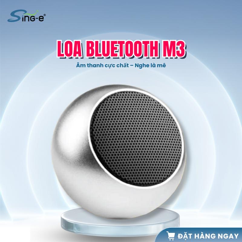  Loa Bluetooth M3 – Loa mini nhỏ gọn đa dạng màu sắc tiện lợi mang theo nghe nhạc mọi thể loại 