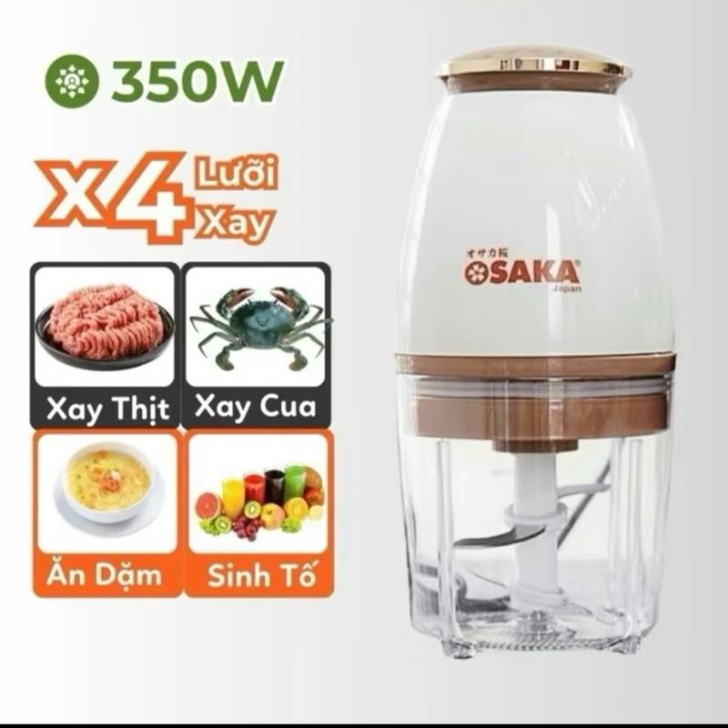 Máy OSAKA nắp nâu (hàng loại 1) - Xay đá, cua, sinh tố, thịt và các loại thực phẩm khác