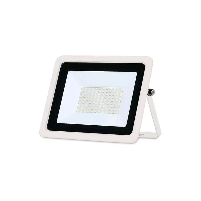 Lampu sorot outdoor LED 100W 200w 300w panggung taman gedung lapangan waterproof 100 200 300 Watt Emico Floodlight Anti Air lapang White 5