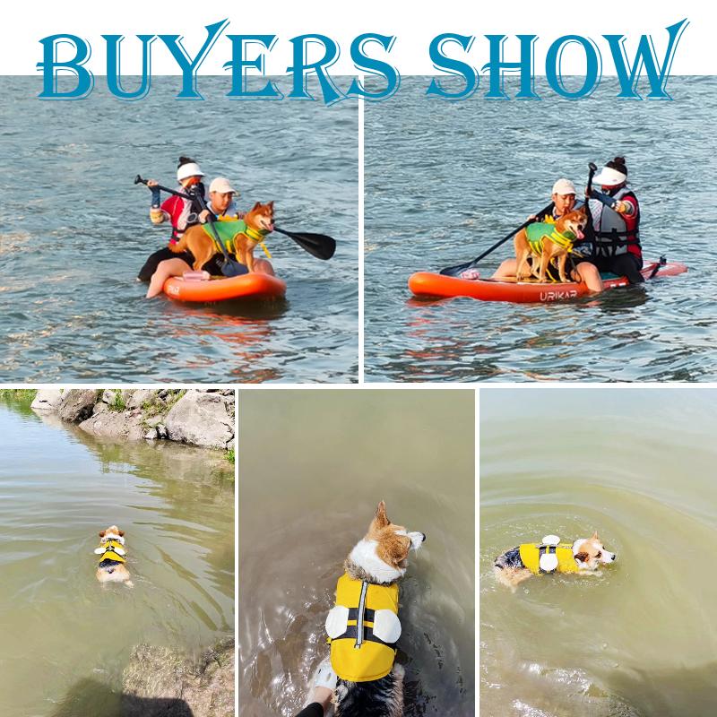 Product Introduction of DODO Dog life jacket summer heat cooling swimming animal shape bee dinosaur cute swimsuit pet buoyancy suit 26