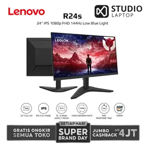 Monitor Lenovo LEGION R24s R27qe R27s R32qc-30 R34w-30 - PC MONITOR DESKTOP KOMPUTER ORIGINAL GARANSI RESMI