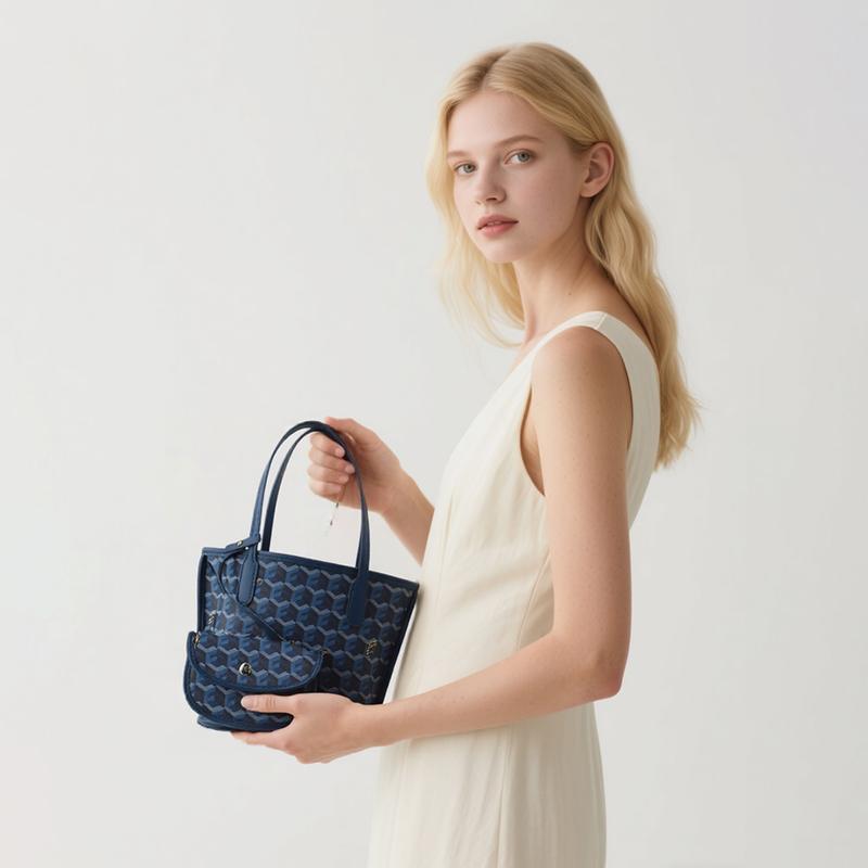 【CARRIEKOLLER】Tas Wanita Tote Bags Large Capacity Fashion Printed Shoulder Bags