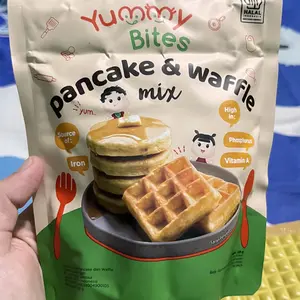 YUMMY BITES Pancake & Waffle Mix 130g - Tepung Pancake Waffle Mpasi Bayi - Cemilan Anak