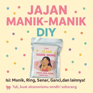 Blind Pack Manik-Manik Meronce DIY | Paket Kreatif Isi Random