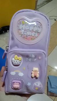 Product Review of PENCIL CASE HIASAN GLITTER KARAKTER 3D MODEL TAS LUCU KOREA KAPASITAS BESAR Stationery from i**a 0