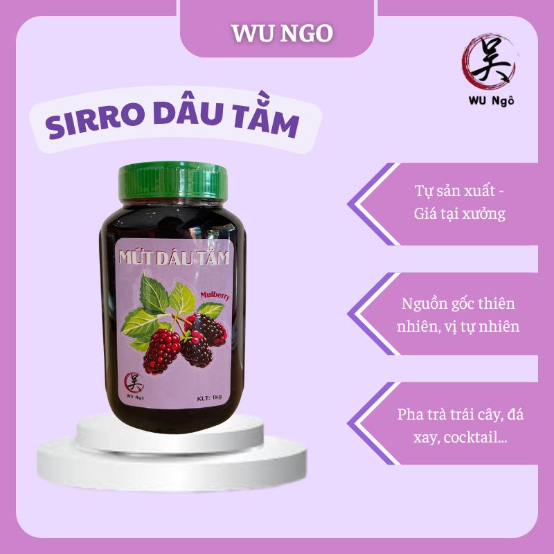 Siro Dâu Tằm Mứt với thịt quả tươi Da Giải Khát Mùa Hè