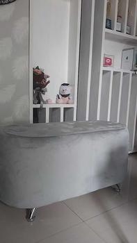 Product Review of Bench Oval Pajero 90x40x45 - Bench kaki Stainless - Bench Kancing Kristal - Bench Premium - Bench Murah - Sofa Premium - Sofa Termurah - Sofa Minimalis from e**i 1