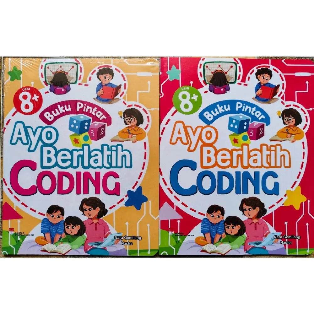 Buku Pintar Ayo Belajar Coding Untuk Anak Usia 8+