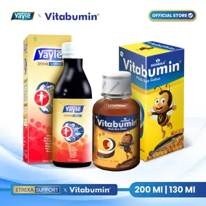 PAKET Vitabumin & Yayle Extrexa Madu Ikan Gabus Anak