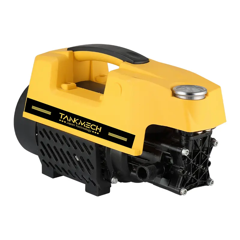 TankMech QXJ-08 Portable Car Washer, With High Pressure Car Wash Gun, 15m Extension Hose, Water Suction Hose, Snow Maker 5