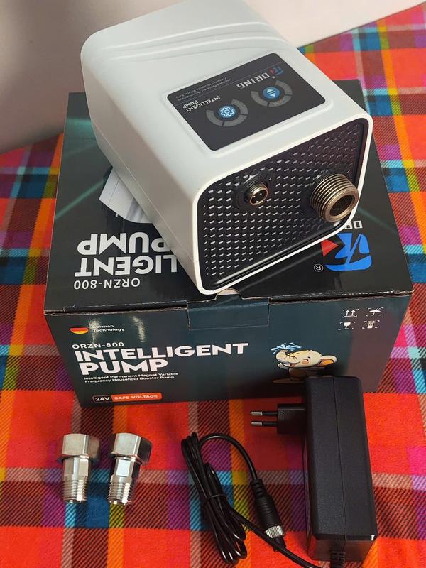 Bơm Tăng Áp Biến Tần Mini 215w ORING ORZN-900 36V Trợ Lực Nước Nóng Lạnh Dùng 3-4 Thiết Bị