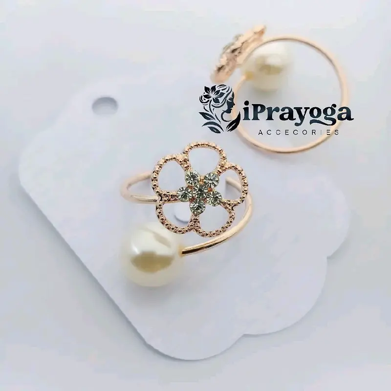 Ring Jilbab / Ring Simple / Ring Sorong / Ring Kerudung / Bros Cincin / Bros Aksesoris Fashion Wanita Muslim 2