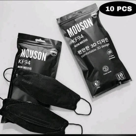 kf 94 mouson hitam isi 10 pcs 0