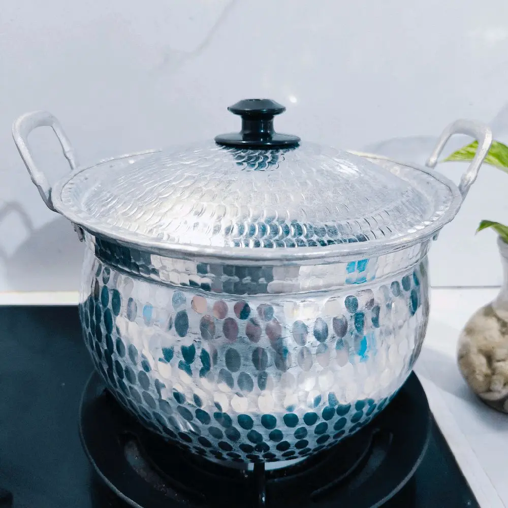 panci sayur kendil 24 cm alumunium tempa liwet  tebal anti karat Alat Dapur Kitchenware