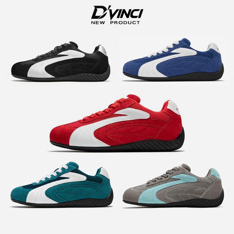 Giày Thể Thao Sneaker Nam Nữ D'Vinci Thoáng Khí Full Size, Full Màu Thời Trang Phong Cách Đường Phố Hot, Cá Tính - DV29Y5