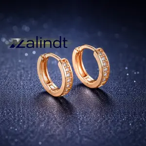 Anting Hoop Mewah Elegan Anti Karat viral Premium