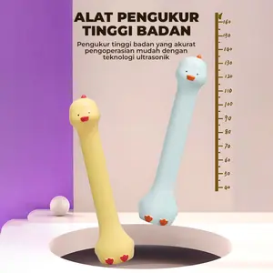 Alat Pengukur Tinggi Badan Stadiometer Portable Pengukur Tinggi Anak & Dewasa Akurat