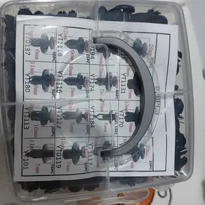 100Pcs Kombinasi Baut Rivet Mobil/Universal Clip Trim Kit Mobil Bumper Buckle Car yhf Klip