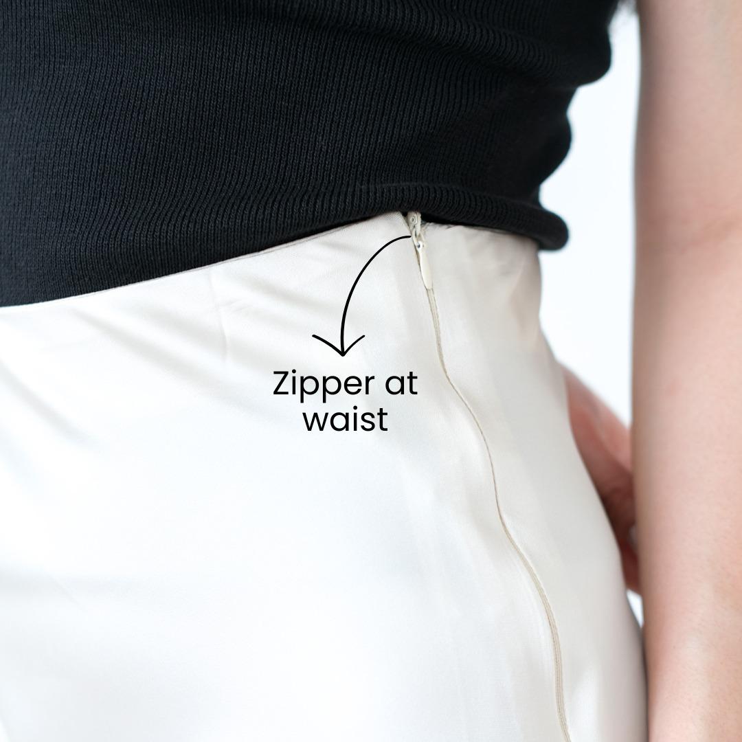 [JENN&ROSE] HILDA MAXI SATIN SILK SKIRT | Rok Satin 110CM | Rok Satin Panjang