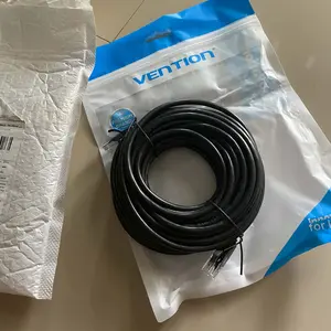 Vention Kabel Lan RJ45 Cat.6 Cat6 Gigabit UTP Round Black