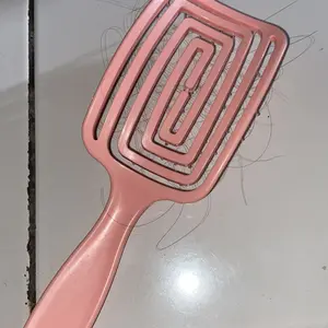 Sisir Rambut Anti Kusut Serbaguna Sisir Rambut Untuk Ngembang Sisir Spiral Brush Lentur