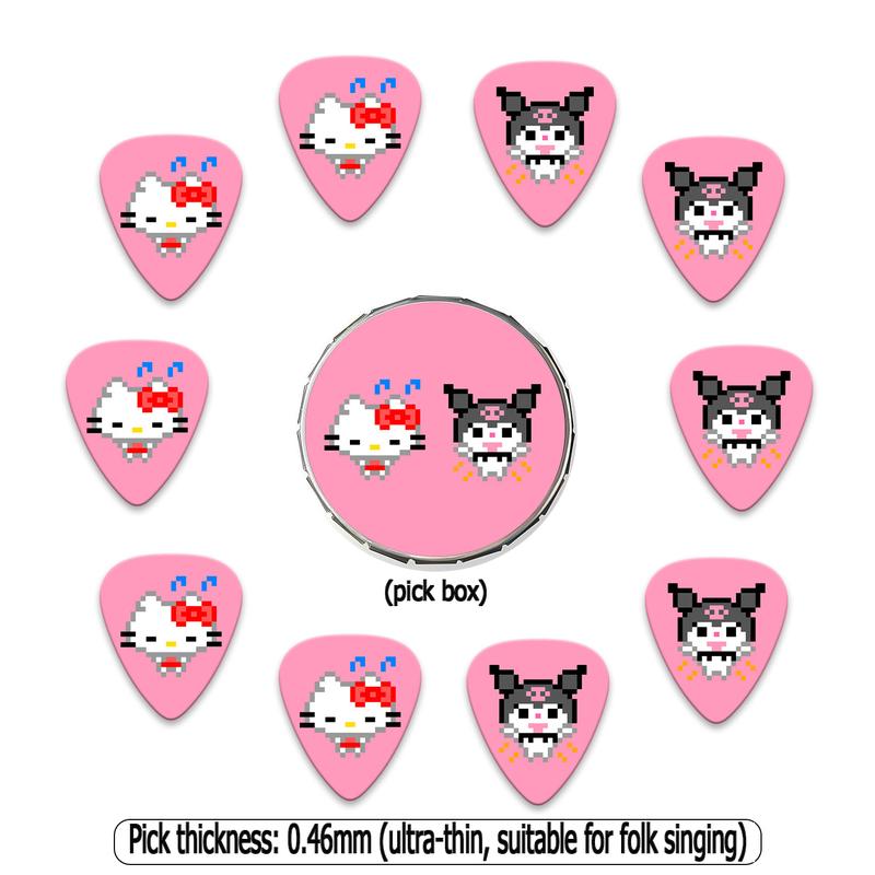 Guitar điện Dial PVC Bass 10 chiếc đa kích thước phụ kiện guitar yukriri 7