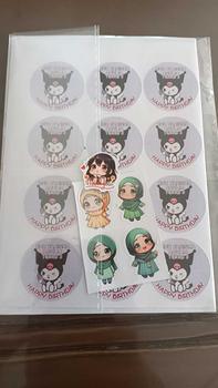 Product Review of READY STOCK 120 PCS (2.5CM) Sticker Label Happy Birthday from n**m 0