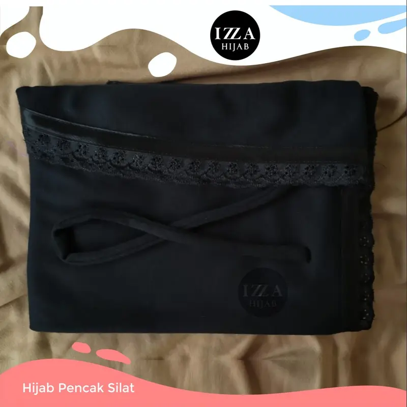 JILBAB PENCAK SILAT / HIJAB OLAHRAGA / PSHT PAGAR NUSA GASMI 3