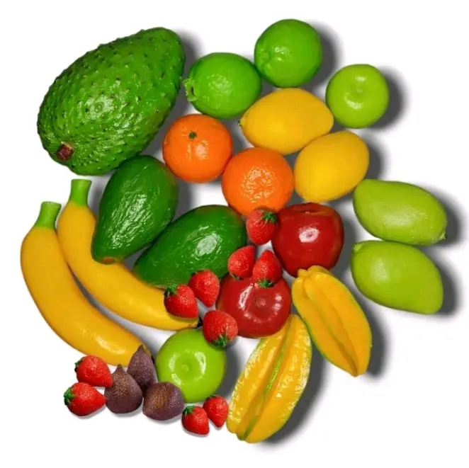Replika Buah Mangga kuning ( 1 pcs ) / Edukasi anak / Dekorasi meja makan / Display Restaurant Hotel Dan lain lain 1