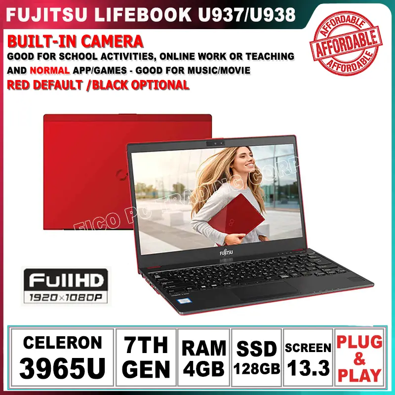 Pre-owned] Fujitsu Lifebook S937 FHD 13.3 inches core i5 7th gen