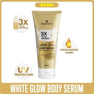 Purbasari White Glow Body Serum 180ml Mencerahkan