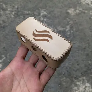 Leather Premium T99 Sleeve Case Polos Cream Big Logo Ready