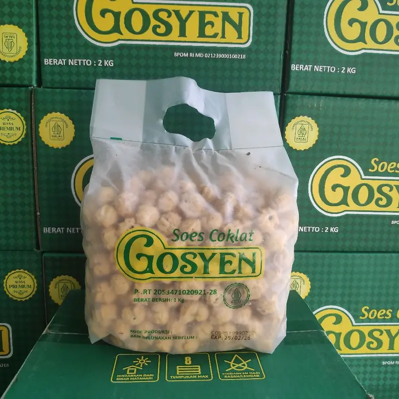 SOES COKLAT 500g isi cokelat lumer di dalam merk GOSYEN murah 2