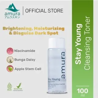 Amura Stay Young Toner - Melembabkan Mengangkat Kotoran Menyegarkan & Pembersih 1
