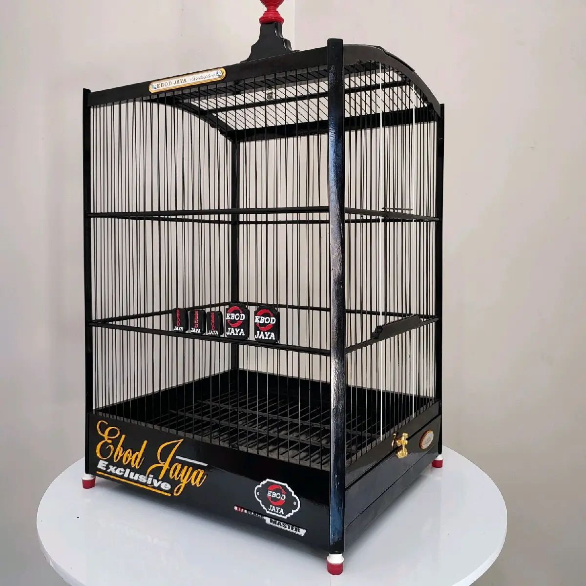 SANGKAR KOTAK AKRILIK TIMBUL BLACK MASTER EBOD JAYA EXCLUSIVE