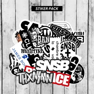 [STIKER PACK] Brand Casual Bandung- James Boogie Club Maternal Prung Bdg Belongs to us - stiker helm stiker hp