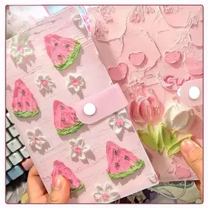 【Sam's Market】Dompet nabung Album foto Polaroid 2r Waterproof 120/240 Slot Buku Album Tempat Photocard holder jkt48 album Photocard(Tidak ada stiker yang diberikan)