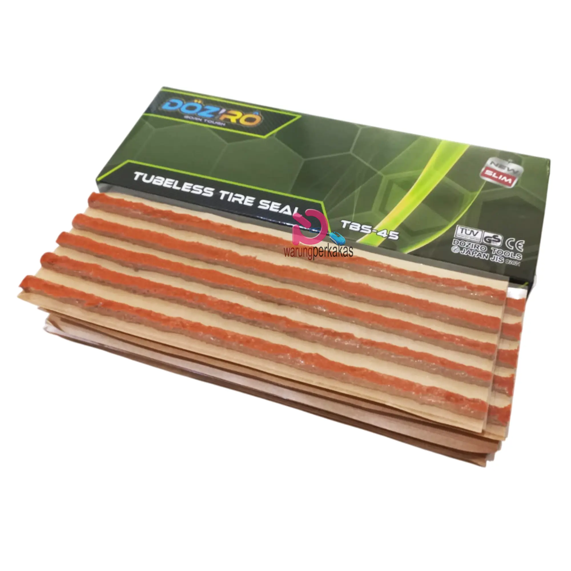 Refill Tambal Ban Tubless Karet Lem Cacing Doziro