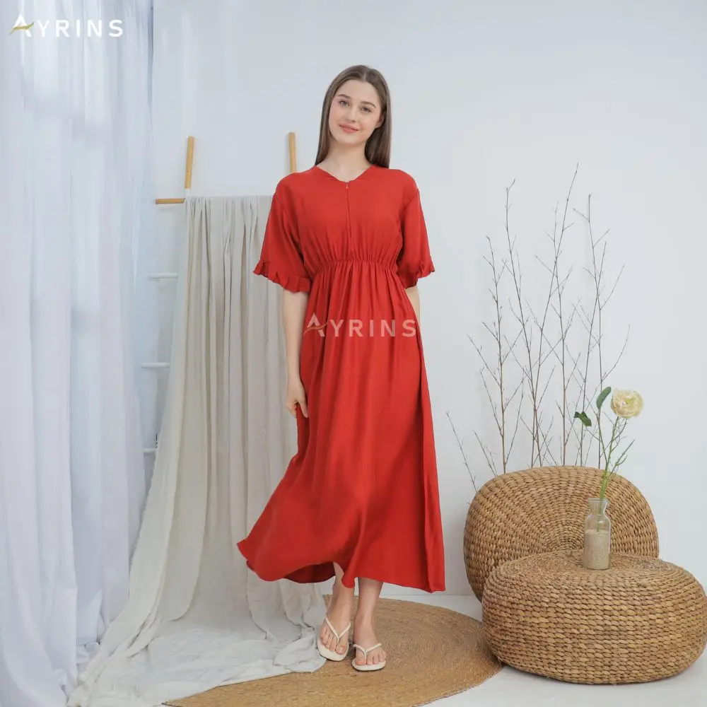 AYRINS - Karina Daster Wanita Premium Bahan Rayon Daster Busui Frendly Baju Wanita Daster Kekinian Model Terbaru