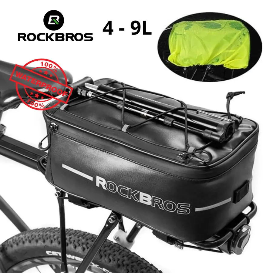 Rear Bag Rockbros A17 Trunk Bag Bagasi Sepeda Waterproof 4L 9L