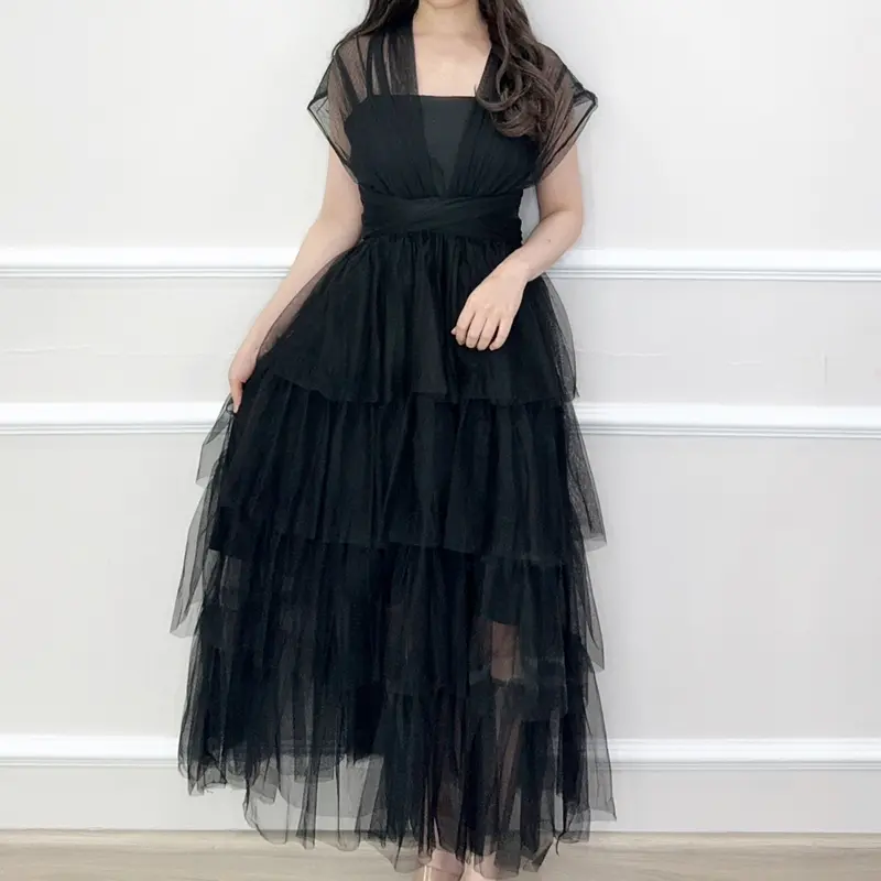 SV 5026 - Sofia Multiways Dress | Silvervogue | Gaun Tile + Katun Poliester Pakaian Wanita 6