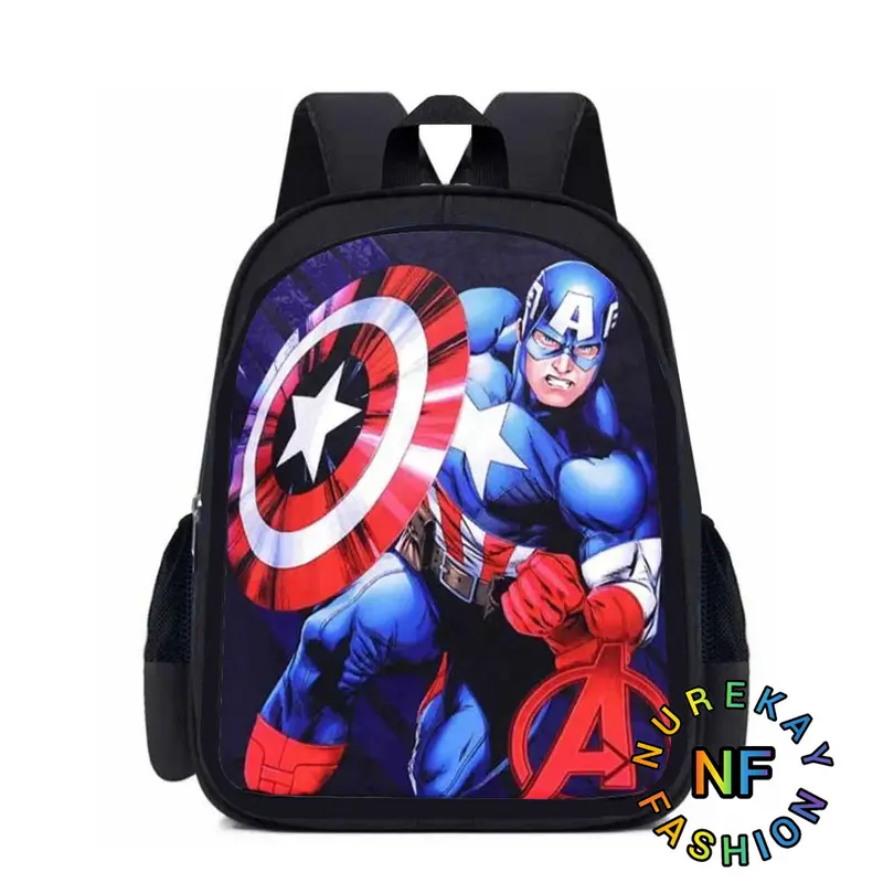 Tas Sekolah Anak Laki-Laki Ransel TK SD kelas 4 Karakter superhero Motif Fashion 0
