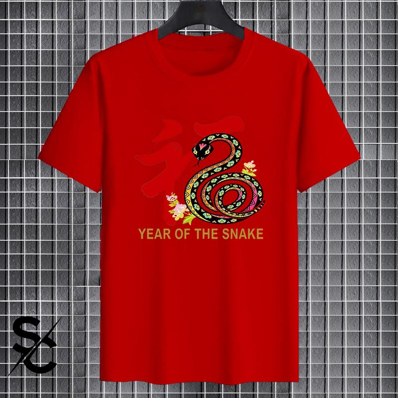 Product Introduction of KAOS SNAKE BATIK TAHUN ULAR 2025 PRIA/WANITA DISTRO LENGAN PENDEK COTTON COMBED 24s BASIC T-SHIRT UNISEX TERBARU 28